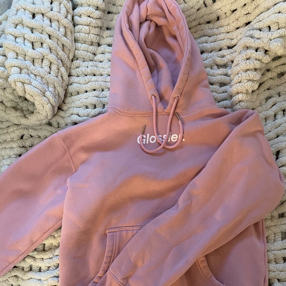 Glossier hoodie
